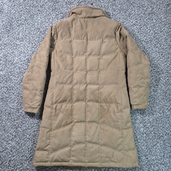 L. L. Bean Womens Goose Down Parka Puffer Sherpa Collar Medium Reg Zip Jacket - Picture 2 of 12